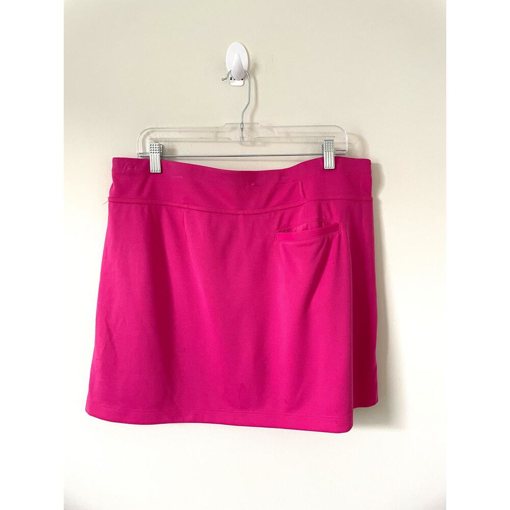 Ben Hogan Performance Tummy Control Pocket Athletic Golf Skirt Pink Size XL NEW - Picture 2 of 8